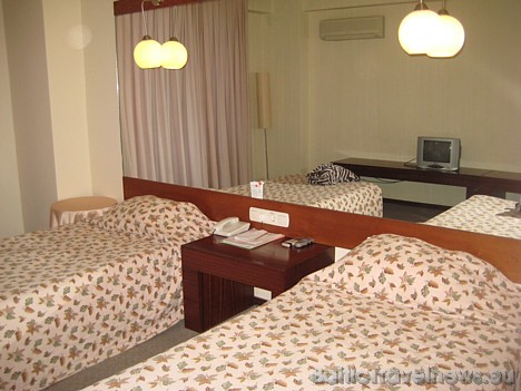 Viesnīca piedāvā 275 komfortablas istabiņas 29870