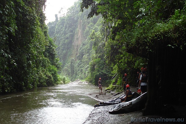 Ajungas upi labprāt izmanto ūdens tūristi, lai mierīgā veidā no ūdens skata iepazītu džungļus 30113