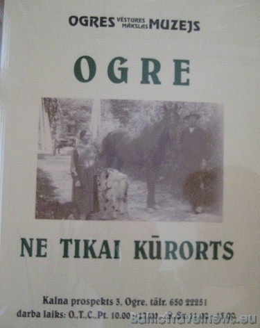 Izstāde „Ogre – ne tikai kūrorts” ir ne mazāk aizraujošs stāsts par dzīvi Ogres mazpilsētā 20.gadsimta sākumā un 20.-30.gados 31065