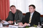 Juris Reisons, Latvijas Būvmateriālu ražotāju asociācijas prezidents un Valdis Zariņš, SIA “LODE” pārstāvis 6