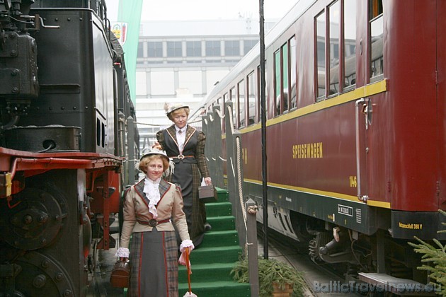 Vācijā ir populāri ceļojumi ar senajiem vilcieniem 31587