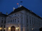 Bundes prezidenta Fišera birojs atrodas Hofburgu pils vienā spānā. Hofburgu pilī notiek arī EDSO sanāksmes. Greznās telpas var izīerēt dažādiem pasāku 19