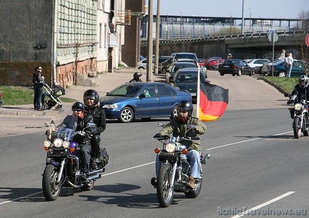 Motobraukšanas sezonas atklāšanas pasākumā piedalījās arī viesi un domubiedri no Vācijas, Lietuvas 32727