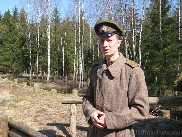 Atsaucīgie Ziemassvētku muzeja darbinieki iepazīstinās Jūs ar latviešu strēlnieku un vācu armijas cīņām Tīreļpurva apkārtnē 32958