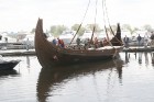 2009.gada 9.maijā, Daugavas ūdeņos pirmo reizi tika nolaista divus gadus latviešu amatnieku darinātais autentiskais kuģa prototips senajam Vikingu kuģ 1