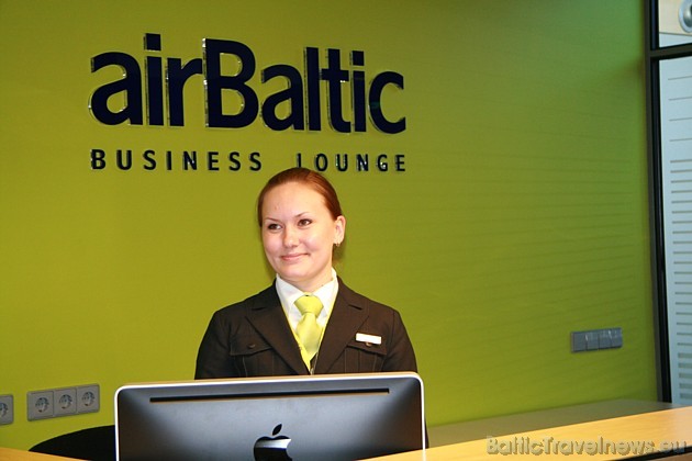 Pasažieriem, kas ielido no citām valstīm ārpus Šengenas valstīm, ir atsevišķa airBaltic Business Lounge telpa 33167