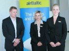 Bertolts Fliks kopā ar airBaltic Business Lounge komandas vadību 6