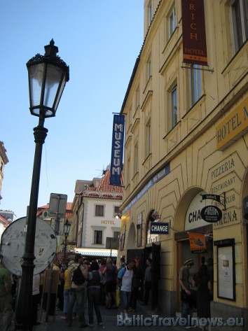 Vaska muzejs atrodas Prāgas vecpilsētā, Melantrichova ielā 5 33227
