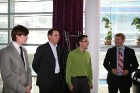 No kreisās - Kaspars Ekša (Reval Hotels mārketinga koordinators), Konstantīns Paļgovs (Tez Tour direktors), Linards Jonins (airBaltic mārketinga speci 11