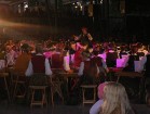 Jāņu ielīgošanas koncertā Dzintaru koncertzālē koklētāju ansambļi spēlēja skaņdarbus, kas izskanējuši iepriekšējos svētkos, jo Kokļu dienas Jūrmalā no 12