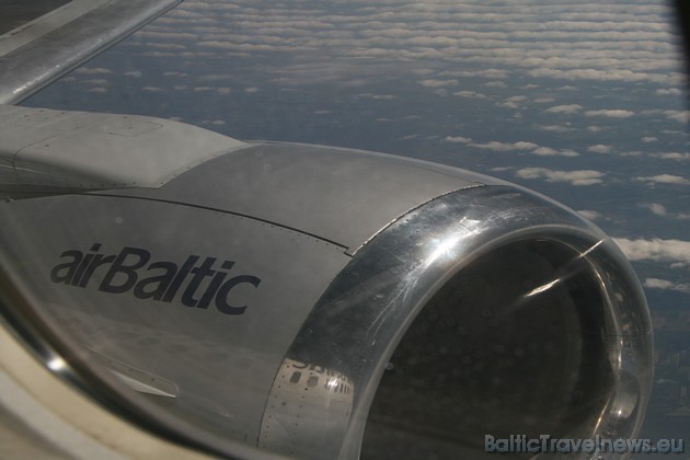 Lidsabiedrība airBaltic nepilnu divu stundu laikā savieno Rīgu ar Minheni. Sīkāka informācija par lidojumiem - www.airBaltic.com 34476