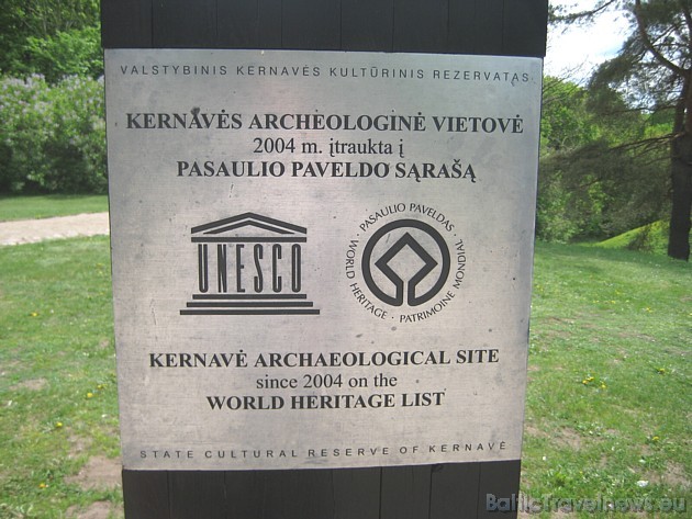 2004.gadā Kernave tika iekļauta UNESCO pasaules kultūras mantojuma sarakstā 34758
