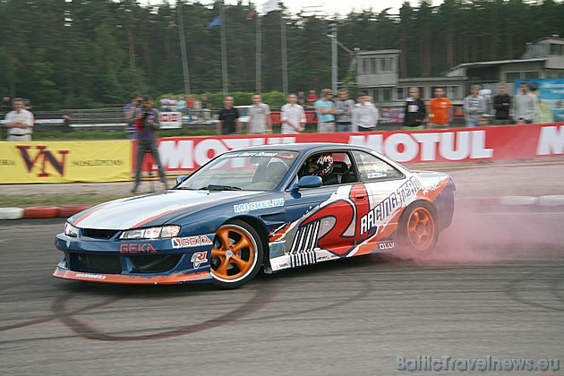 Latvijas Drifta čempionāta 3. posma (4.07.2009) uzvarētājs ir Raivo Mūžiks ar Nissan Silvia 34956