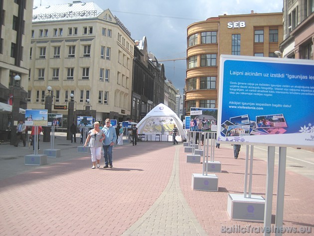 2009.gada 9.jūlijā Rīgā ar foto izstādes „Igaunijas iespaidi!” atklāšanu pie viesnīcas Hotel de Rome aizsākas Enterprise Estonia, Igaunijas Tūrisma pa 35095