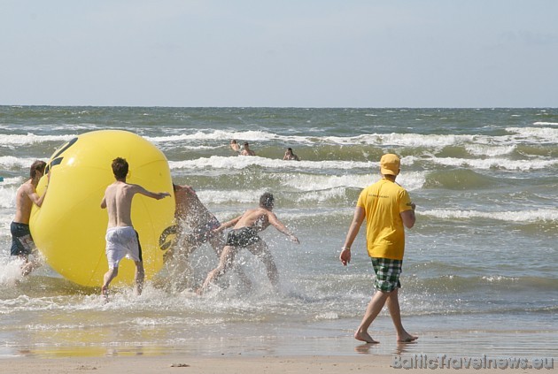 TELE2 Baltic Beach Party 2009 - sportiskās aktivitātes Baltijas jūras krastā 35539