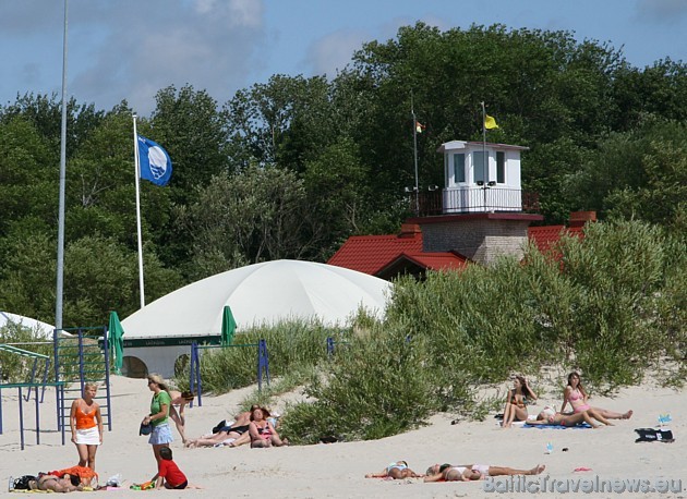 TELE2 Baltic Beach Party 2009 - Liepājas pludmale var lepoties ar Zilo karogu 35543