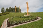 Karaļa kalnā ir izveidots dekoratīvo stādu dārzs no desmit augiem. Projekta autore Anita Kazaka SIA Baltezers 5