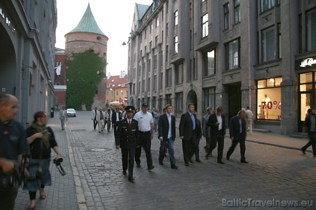 Rīgas domes delegācija apmeklē tūristu populārākos objektus 36462
