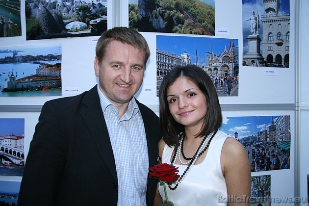 Aivars Mackevičs (BalticTravelnews.com direktors) un Maija Kitiašvili (Boutique Hotel Ainavas direktore). Vairāk www.ainavas.lv 36818