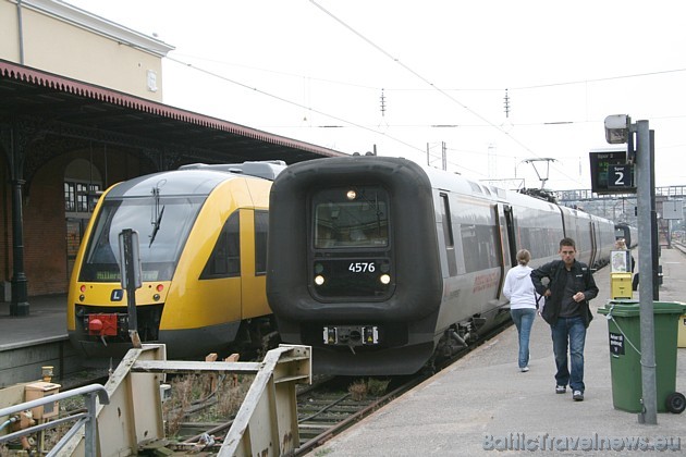 Visērtāk pilsētu aizsniegt no Dānijas galvaspilsētas ir ar vilciena starpniecību 36863