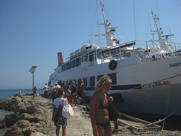 Viena no Krētas 80 apburošākajām salām ir Hrisas sala (Chysi), kuru tūristi apmeklējot, noteikti nekad nenožēlos! Dzidri zils jūras ūdens, saule un mi 37001