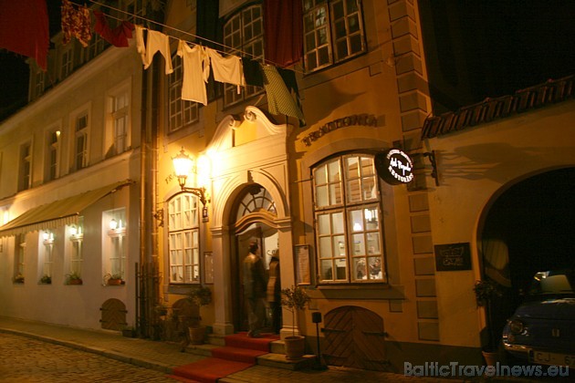 Vecrīgas viesnīcas Red Roofs restorāns del Popolo, kas atrodas Jāņa ielā 6/8, 15.10.2009 rīkoja itāļu vīnu degustāciju 37474