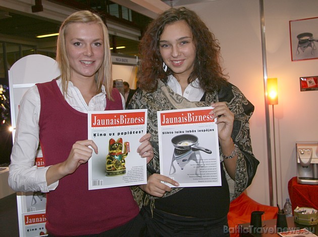 Izstādes laikā apmeklētāji varēja iepazīties ar jauno žurnālu Jaunais Bizness - www.jaunasbizness.lv 37497