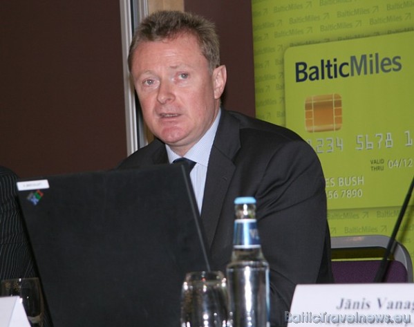 airBaltic prezidents un izpilddirektors Bertolts Fliks uzsver, ka BalticMiles ir pirmā lojalitātes programma, kas aptver visu Baltijas reģionu 37555