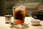 Restorāns Oga lepojas garšīgu tēju (1,70 LVL) un augstas klases Vergnano kafiju (1,40 LVL) 14