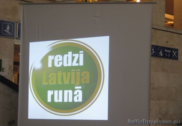 09.12.2009 Rīgas Centrālajā stacijā Tūrisma Attīstības Valsts aģentūra prezentēja kampaņu Redzi, Latvija runā! 38579