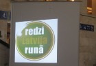 09.12.2009 Rīgas Centrālajā stacijā Tūrisma Attīstības Valsts aģentūra prezentēja kampaņu Redzi, Latvija runā! 1