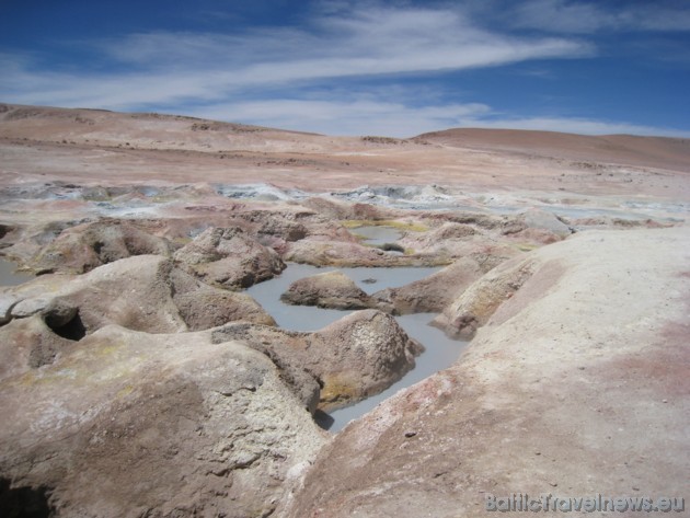 Salvadora Dali tuksnesis Bolīvijā atrodas reģionā, kura skaistums tikai nesen atkal atklāts tūristiem 38797