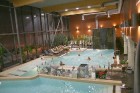 Viesnīcas saunu un baseinu centrs Wellness Oasis piedāvāja burvīgu atmosfēru gan dalībniekiem, gan viesnīcas viesiem 2