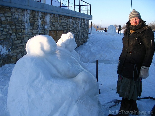 Sniega skulptūru plenērs ir lielisks pasākums, kas pulcē gan bērnus un jauniešus, gan profesionālus māksliniekus vai vienkārši radošas personības, gan 39436