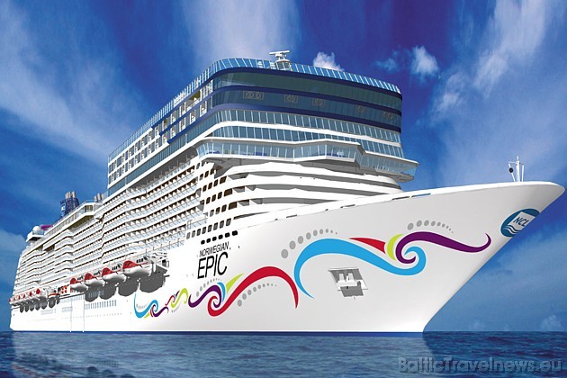 Viens no lielākajiem kruīza kuģiem pasaulē Norwegian Epic plāno 2011. gada vasaras sezonu pavadīt Vidusjūrā, kursējot starp Barselonu un Itālijas pils 39488