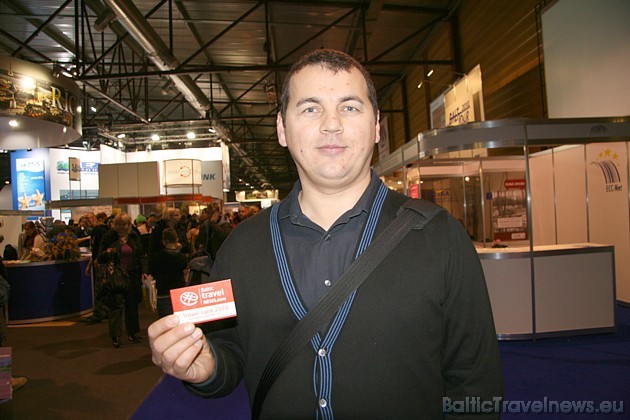Aigars Smiltāns saņem Travel Card 2010
www.travelcard.lv 39568