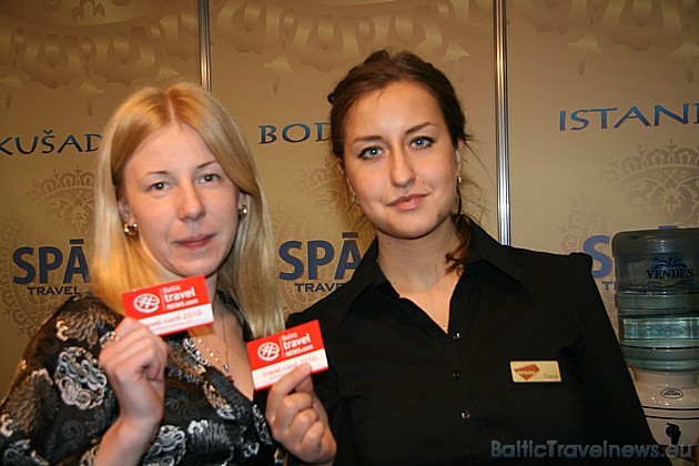 Izstādes Balttour 2010 dalībnieki saņem BalticTravelnews.com atlaižu karti Travel Card 2010
www.travelcard.lv 39602