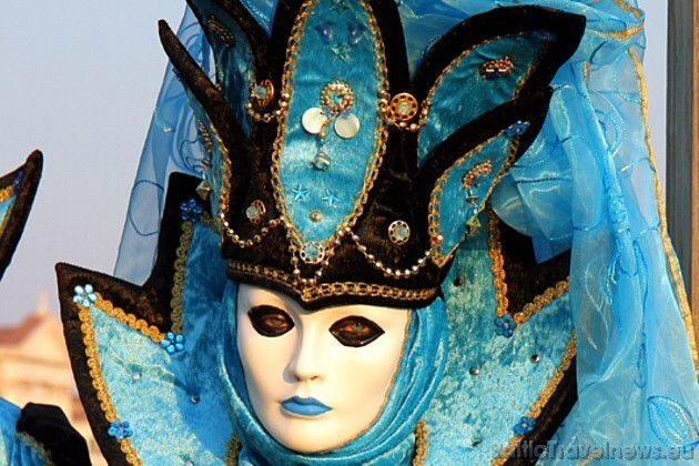 Katru gadu februārī lagūnu pilsēta Venēcija kļūst par karnevāla - pārģērbšanās un maskēšanās šova norises vietu 39789
