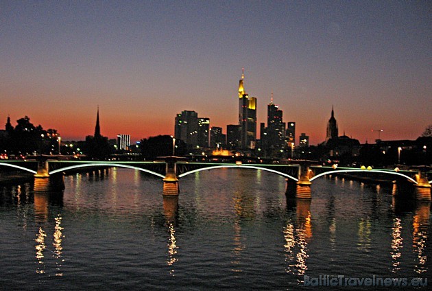 Ceturtajā vietā Frankfurte pie Mainas, kas latviešu ceļotājiem labāk pazīstama kā lielākās Vācijas lidostas pilsēta
Foto: ©PIA Stadt Frankfurt am Mai 40112