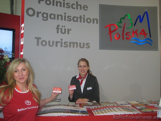 Polijas tūrisma piedāvājumus varēja iepazīt veselā hallē, kas veltīta valsts un uzņēmumu piedāvājumiem 41197