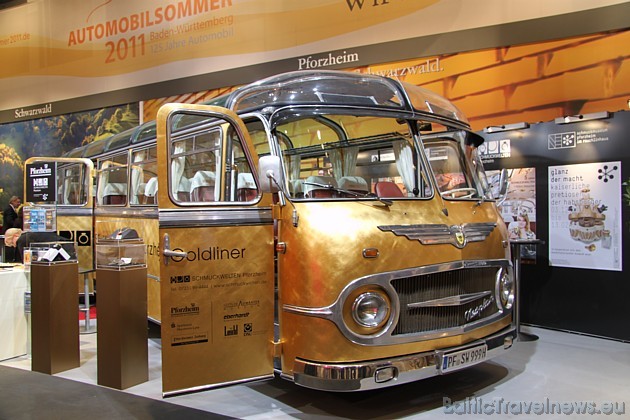Vācijas federālajā zemē Bādenē-Virtembergā 2011. gads būs veltīts auto tēmai un izstādē par to uzskatāmi atgādināja retro autobuss 41220
