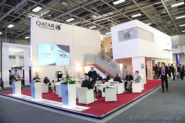 Kataras stends izstādē. Vairāk informācijas par Kataru iespējams atrast interneta vietnē 
www.qatar-tourism.com 41253