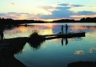 Vasaras saulriets Somijā 18