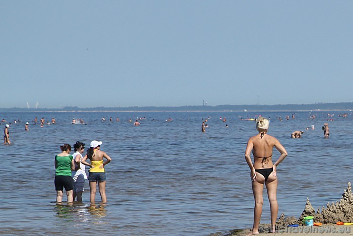 Jūrmalas pludmale ir labs magnēts gan vietējiem, gan ārvalstu atpūtniekiem 46615
