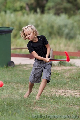 Aktivitāte faniem - netradicionāls mini golfs
Foto: Jānis Eicēns 48848