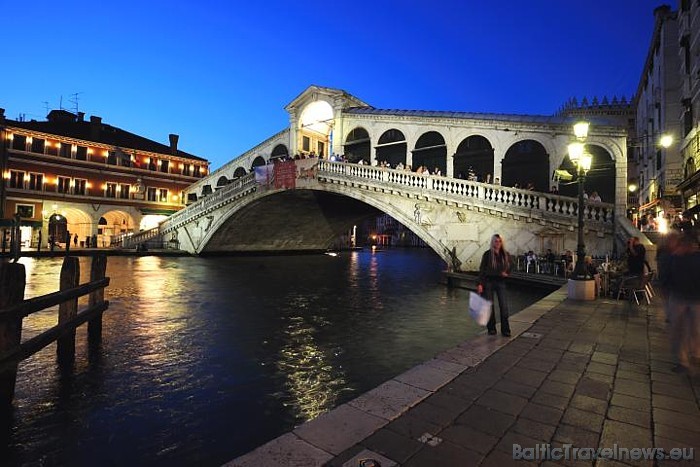 Skaistā lagūnu pilsēta Venēcija ir viena no Itālijas populārākajām un tūristu apmeklētākajām pilsētām
Foto: Fototeca ENIT/Gino Cianci 48855