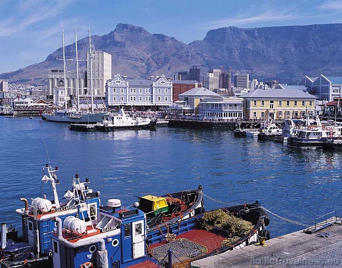 No Dienvidāfrikas pilsētu ostām var doties laivu braucienos 
Foto: South African Tourism 49457