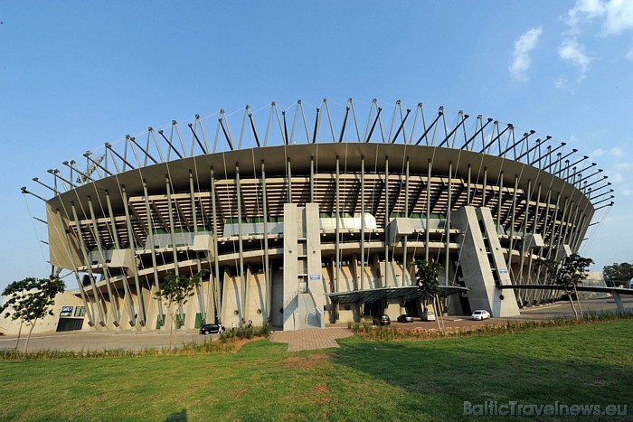 Šogad Dienvidāfrikā norisinājās pasaules kausa izcīņa futbolā un tā laikā visas pasaules uzmanība bija pievērsta tās stadioniem 
Foto: South African  49462