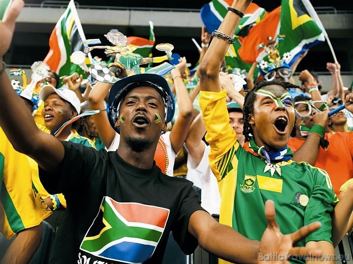 Futbola fani Dienvidāfrikā 
Foto: South African Tourism 49469