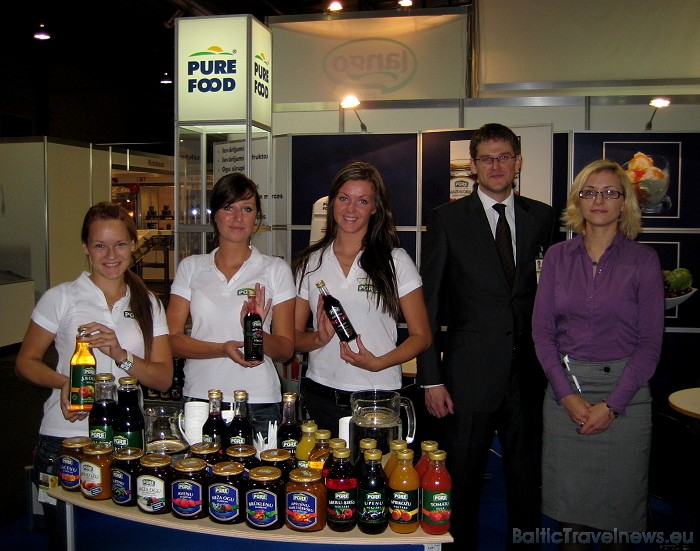 Izstāde Riga Food 2010 - uzņēmuma PŪRE stends 49502